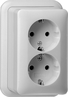 WCD 2V +RA ZWG opbouw (Gira)